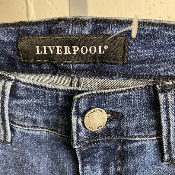 - #317 LIVERPOOL Hannah Flare Seamed Jeans - Picture 6 of 8